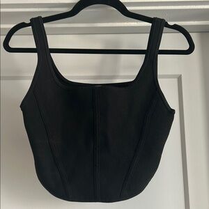 Aritzia Babaton Sculpt Knit Bustier Tank